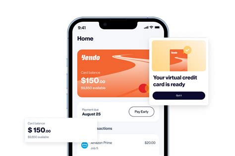 yendo virtual credit card